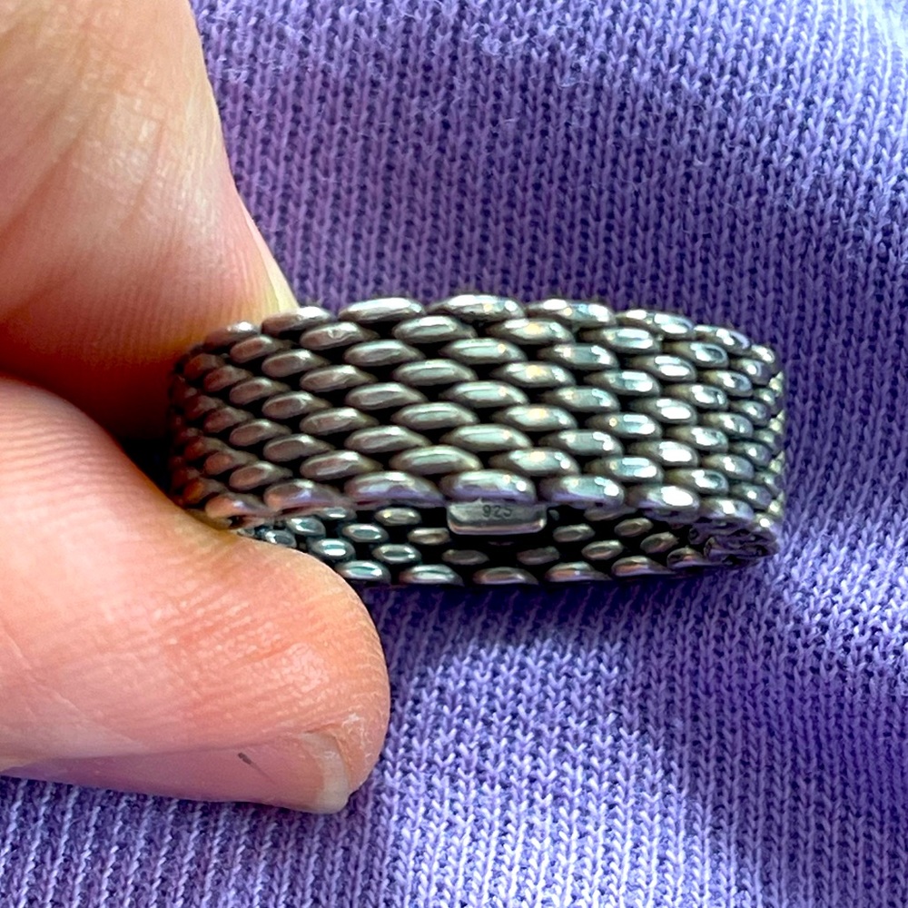 Tiffany Somerset Mesh Ring